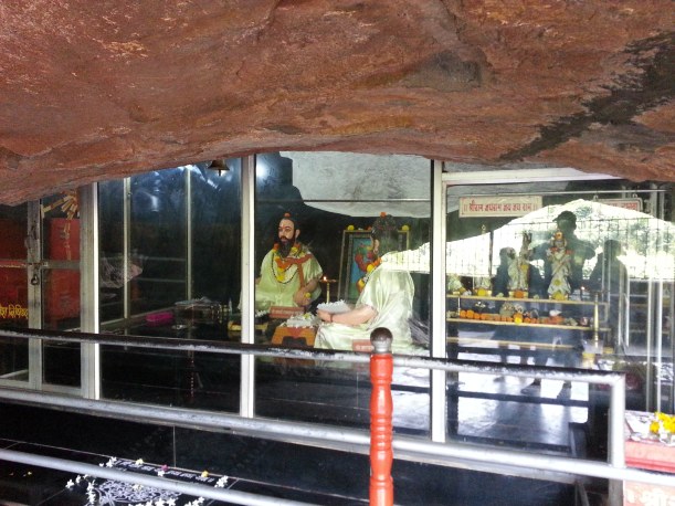 The cave where the script was written